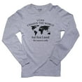 thumbnail image 1 of I Can Change The World First I Need To Source Code - Coder Men's Long Sleeve Grey T-Shirt, 1 of 2