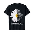 thumbnail image 1 of I Can Do All Things Through Christ Daisy Tee for Christian T-Shirt, 1 of 5