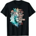 thumbnail image 1 of I Can Do All Things Through Christ Lion Faith Christian T-Shirt, 1 of 5