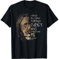 thumbnail image 1 of I Can Do All Things Through Christ Religious Christian T-Shirt, 1 of 4