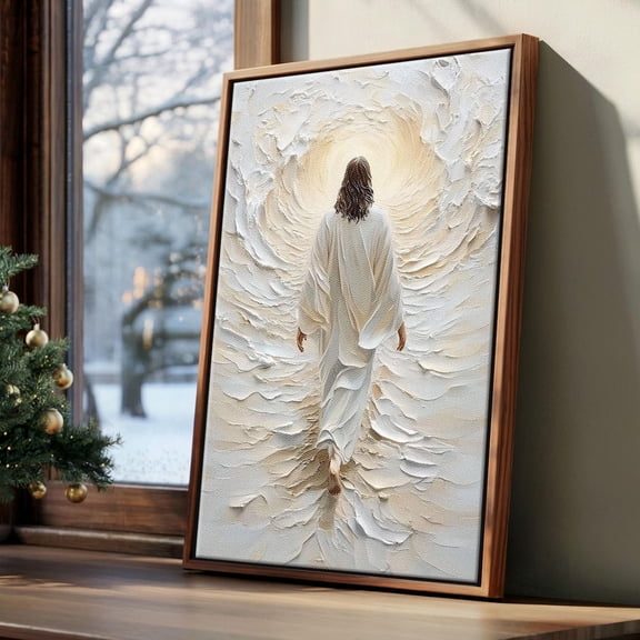 I Can Do All Things Through Christ Strength Wall Art Print, Stretched Canvas 8x10in