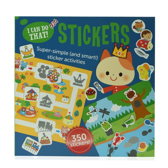 Shop LC I CAN DO THAT! Stickers Books Coloring Drawing Book Activity Book Kids Crafting Erasable Art Set 350 Reusable Stickers