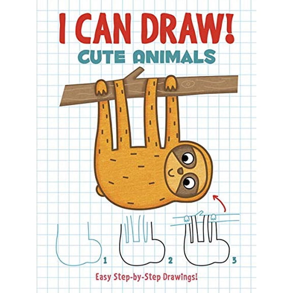 Pre-Owned I Can Draw! Cute Animals: Easy Step-By-Step Drawings (Paperback) 0486842568 9780486842561
