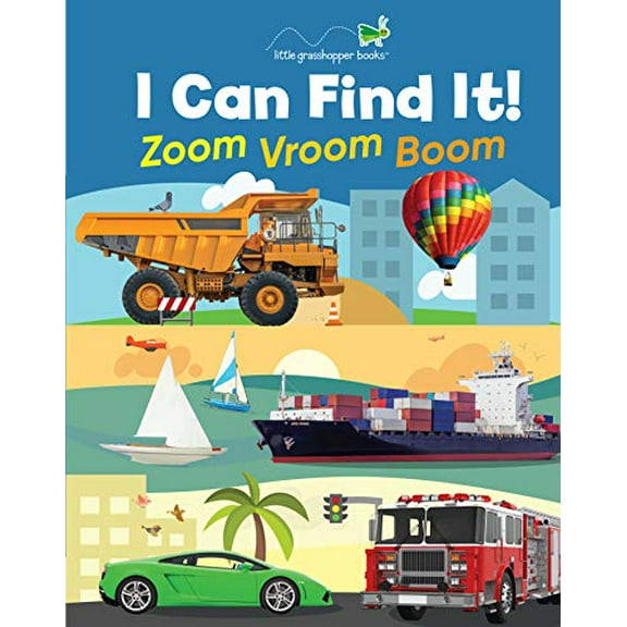 Pre-Owned I Can Find It!: I Can Find It! Zoom Vroom Boom (Large Padded Board Book) (Board Book)