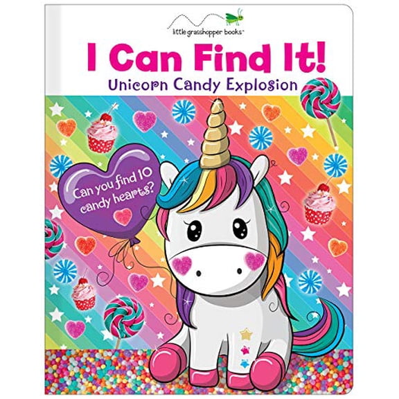 Pre-Owned I Can Find It! Unicorn Candy Explosion (Large Padded Board Book) (Board book) 1640309608 9781640309609