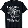 thumbnail image 1 of I Can Fix It Engine Funny Car Auto Mechanic Garage Men T-Shirt, 1 of 4