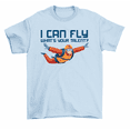 thumbnail image 1 of I Can Fly What's Your Talent Skydive Parachuting T-Shirt Men Women, 1 of 2