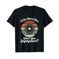 thumbnail image 1 of I Can Freeze Time What's Your Superpower Photo Retro Camera T-Shirt, 1 of 5