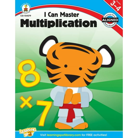 I Can Master Multiplication, Grades 3 - 4 (Paperback)