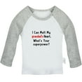 thumbnail image 1 of I Can Melt My Grandads Heart Whats Your Superpower Funny T shirt For Baby, Newborn Babies T-shirts, Infant Tops, 0-24M Kids Graphic Tees Clothing (Long Gray Raglan T-shirt, 18-24 Months), 1 of 4