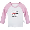 thumbnail image 1 of I Can Melt My Grandads Heart Whats Your Superpower Funny T shirt For Baby, Newborn Babies T-shirts, Infant Tops, 0-24M Kids Graphic Tees Clothing (Long Pink Raglan T-shirt, 18-24 Months), 1 of 4