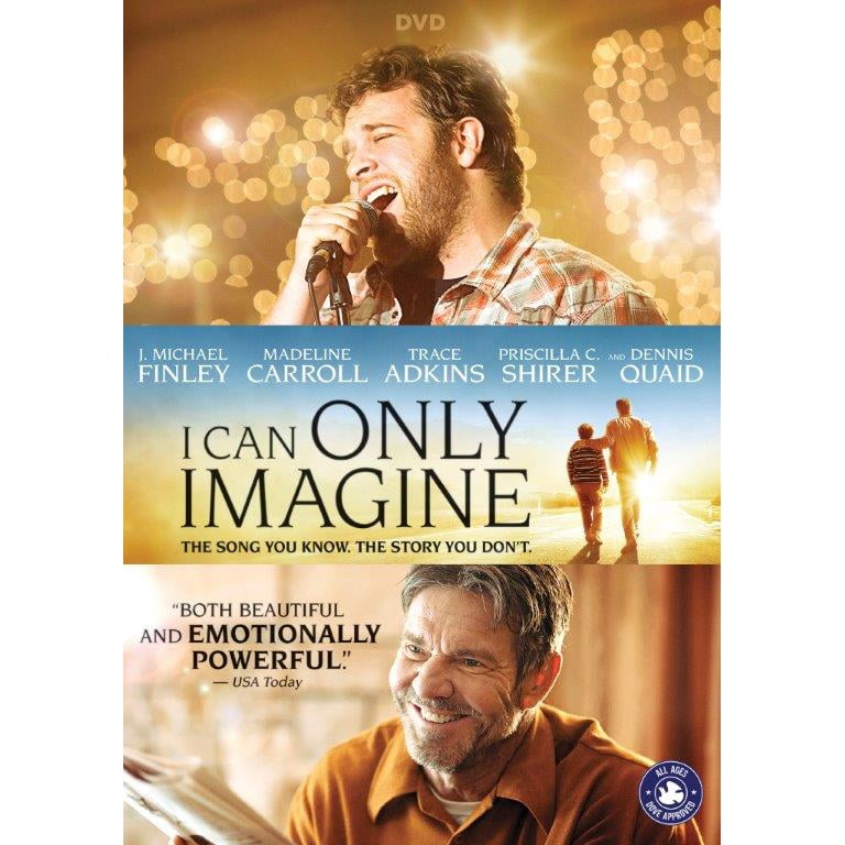 Lionsgate Home Entertainment, DVD, I Can Only Imagine PG - Walmart.com