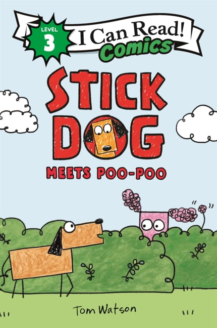 I Can Read Comics Level 3 Stick Dog Meets Poo-Poo, Book 9, (Hardcover)