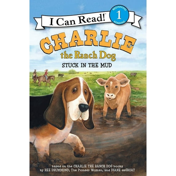 I Can Read Level 1 Charlie the Ranch Dog: Stuck in the Mud, (Paperback)