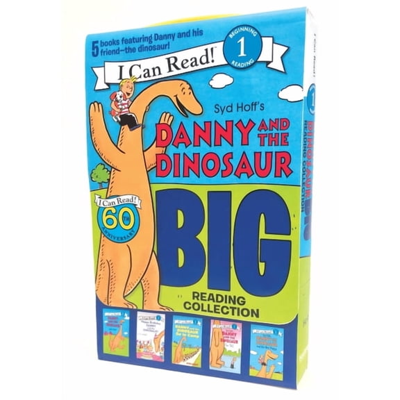 I Can Read Level 1 Danny and the Dinosaur: Big Reading Collection: A Box of 5 Books for Beginner Readers, (Paperback)