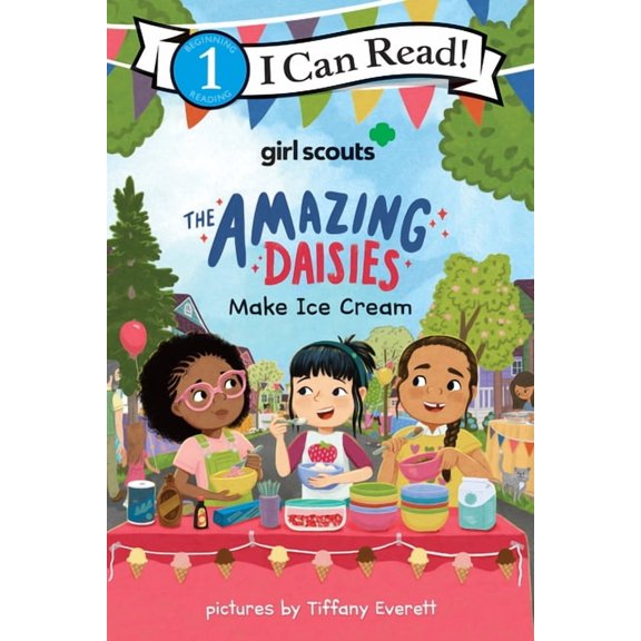 I Can Read Level 1 Girl Scouts: The Amazing Daisies Make Ice Cream, (Paperback)
