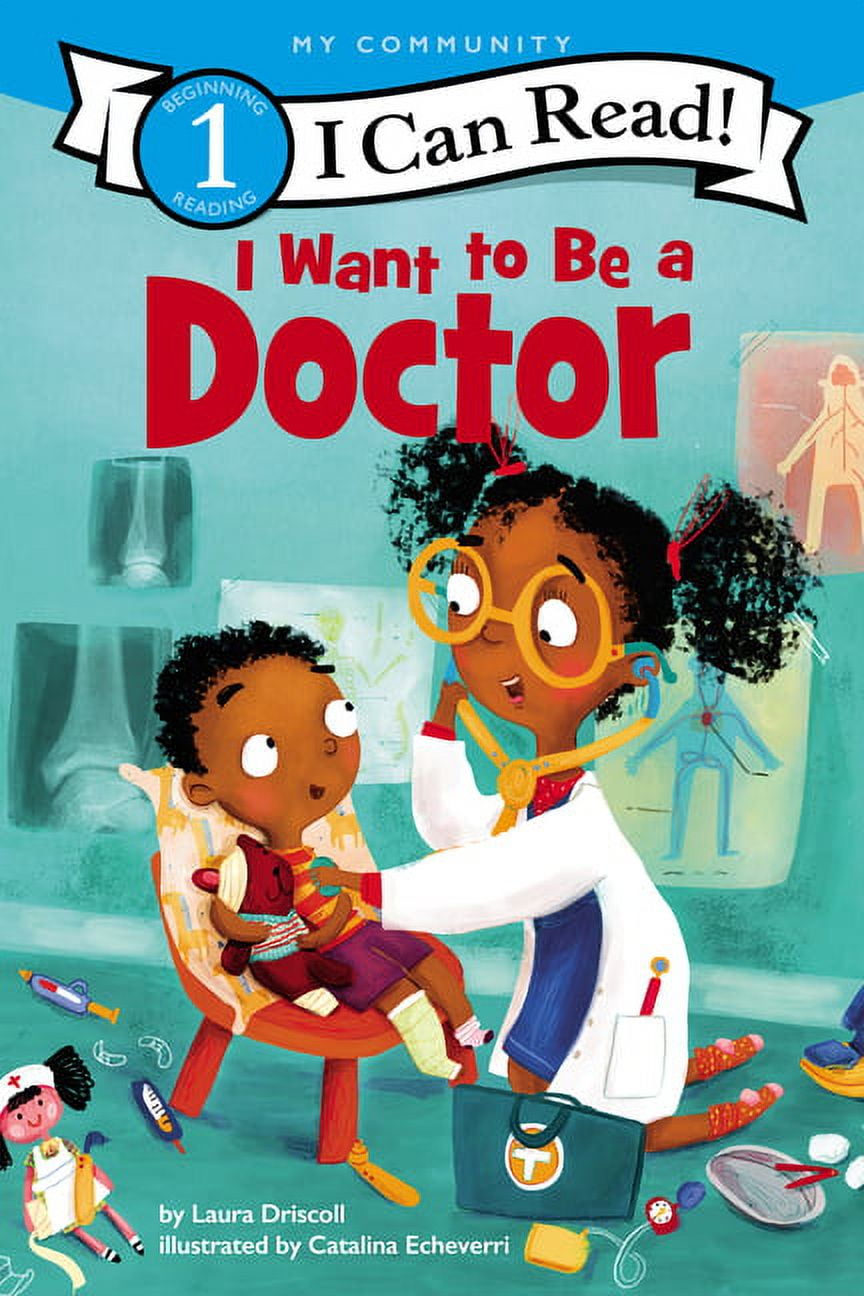 洋書 I Can Read! HarperCollins Laura Driscoll Laura Driscoll, I Can Read Level 1, I Want to Be a Doctor