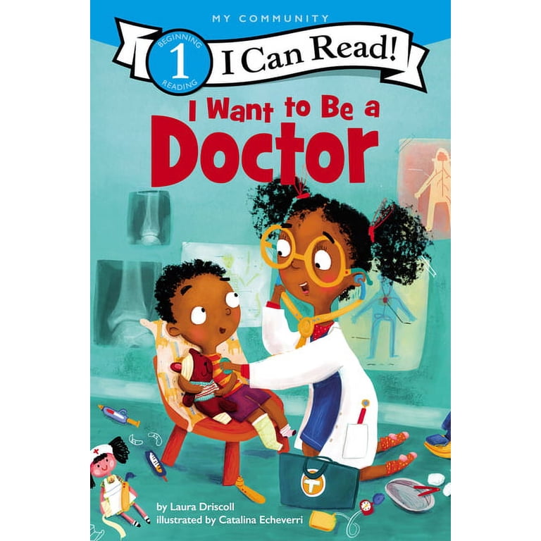 洋書 I Can Read! HarperCollins Laura Driscoll Laura Driscoll, I Can Read Level 1, I Want to Be a Doctor