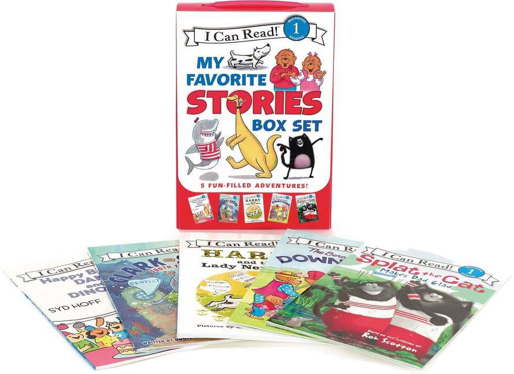 I Can Read Level 1 I Can Read My Favorite Stories Box Set: Happy Birthday, Danny and the Dinosaur!; Clark the Shark: Tooth Trouble; Harry a, (Paperback)