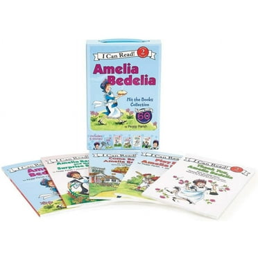 I Can Read Level 2 Amelia Bedelia 5-Book I Can Read Box Set #1: Amelia Bedelia Hit the Books, (Paperback)