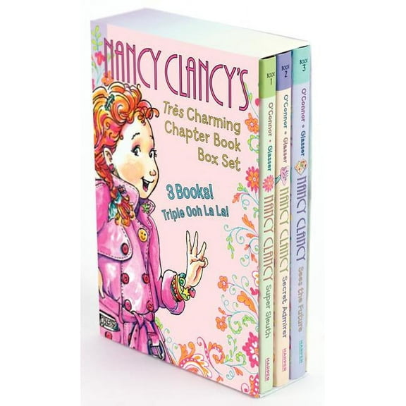 Nancy Clancy Fancy Nancy: Nancy Clancy's Tres Charming Chapter Book Box Set: Books 1-3, (Paperback)