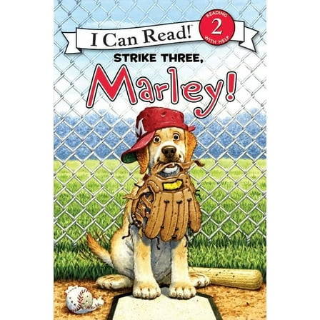 I Can Read Level 2 Marley: Strike Three, Marley!, (Paperback)