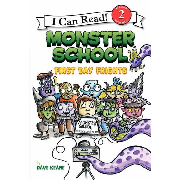 I Can Read Level 2 Monster School: First Day Frights, (Hardcover)