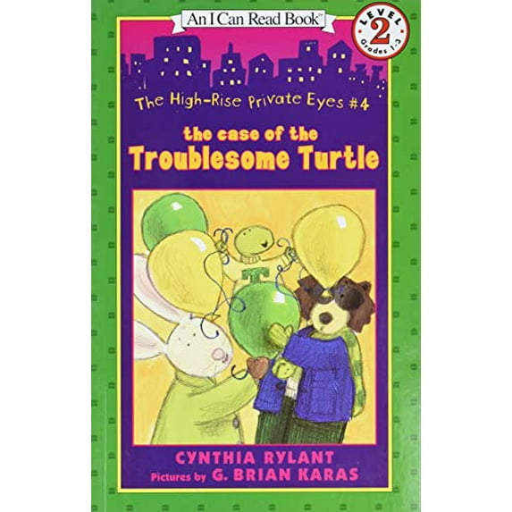 Pre-Owned The High-Rise Private Eyes #4: The Case of the Troublesome Turtle (Paperback) 0060013230 9780060013233