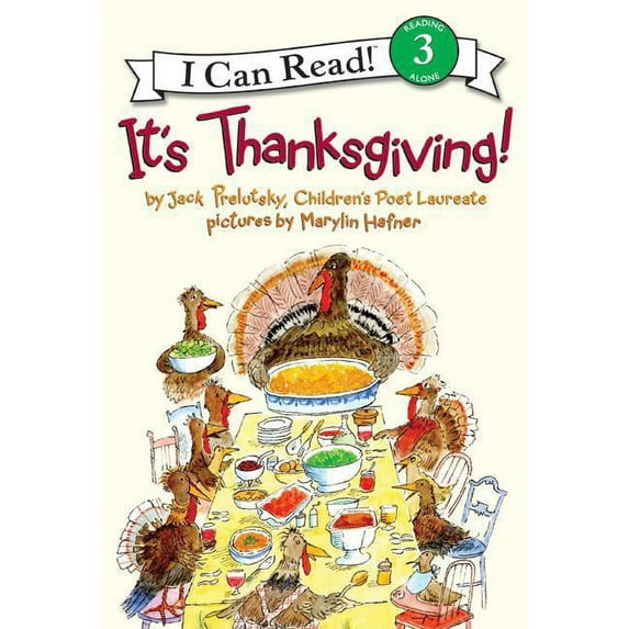 I Can Read Level 3 It's Thanksgiving!, (Paperback)