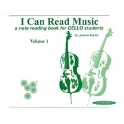 DR JOANNE MARTIN I Can Read Music, Vol 1: A Note Reading Book for Cello Students, (Paperback)