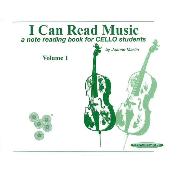 I Can Read Music, Vol 1: A Note Reading Book for Cello Students, (Paperback)