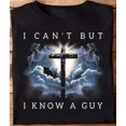 thumbnail image 1 of I Can'T But I Know A Guy Classic T-Shirt Unisex S-5XL Hot Trending Shirt, Vintage Birthday Gift, 1 of 3