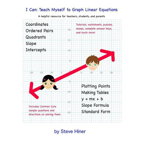 I Can: Teach Myself To Graph Linear Equations, (Paperback)