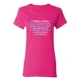 thumbnail image 1 of I Can Tell By Your Bad Behavior Sarcastic Novelty Gift Idea Adult Humor Funny Women's Casual Tees, 1 of 3