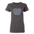 thumbnail image 1 of I Can Tell By Your Bad Behavior Sarcastic Novelty Gift Idea Adult Humor Funny Women's Casual Tees, 1 of 3