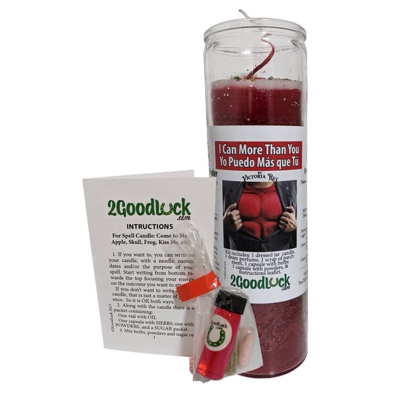 I Can and you Can’t Dressed Candle Kit - Yo Puedo mas que Tu