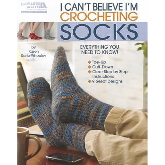 Pre-Owned I Can't Believe I'm Crocheting Socks (Paperback) 1609000633 9781609000639