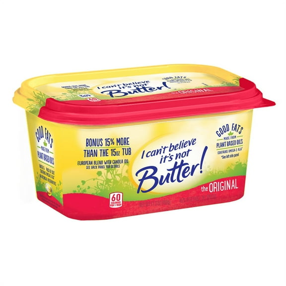 I Can't Believe It's Not Butter European Blend Original Spread, 17.3 oz Tub