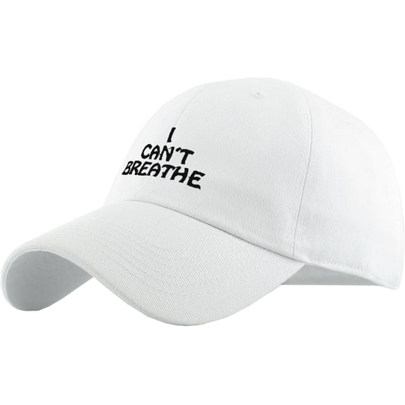 I Can't Breathe Dad Hat Black Lives Matter Fight Baseball Cap