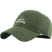 KBETHOS I Can't Breathe Dad Hat Black Lives Matter Fight Baseball Cap