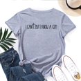 thumbnail image 1 of I Can’t But I Know A Guy Christian T-Shirt for Women – Jesus Quote Faith Graphic Tee, 1 of 5