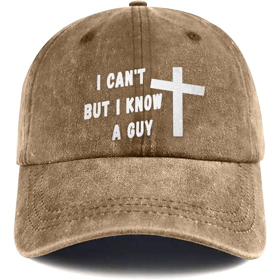 I Can't But Know a Guy Hat Cotton Mens Baseball Caps Adjustable Women Hats