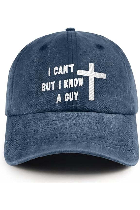 I Can't But Know a Guy Hat Cotton Mens Baseball Caps Adjustable Women Hats