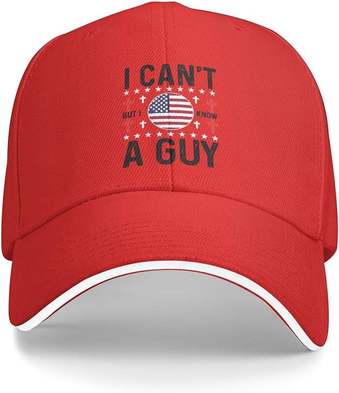 I Can't But Know an Guy Hat for Men Baseball Hat Cool Hats - Walmart.com