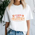thumbnail image 1 of I Can't Eat Gluten It Makes My Tummy Hurt Gluten Intolerant Celiac Meme Shirt, Meme Tee, Trending Tshirt, Funny Friend Gift, Quote Cute, 1 of 5