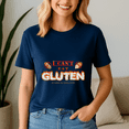 thumbnail image 1 of I Can't Eat Gluten It Makes My Tummy Hurt Gluten Intolerant Celiac Meme Shirt, Meme Tee, Trending Tshirt, Funny Friend Gift, Quote Cute, 1 of 5