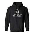 thumbnail image 1 of I Can't Hear You I'm Gaming Adult Hooded Sweatshirt, 1 of 3