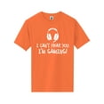 thumbnail image 1 of I Can't Hear You I'm Gaming Short Sleeve Neon T-Shirt, 1 of 1