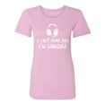 thumbnail image 1 of I Can't Hear You I'm Gaming Womens crewneck tee, 1 of 3