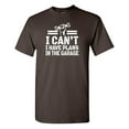 thumbnail image 1 of I Can't I Have Sarcastic Humor Graphic Novelty Funny T Shirt, 1 of 5